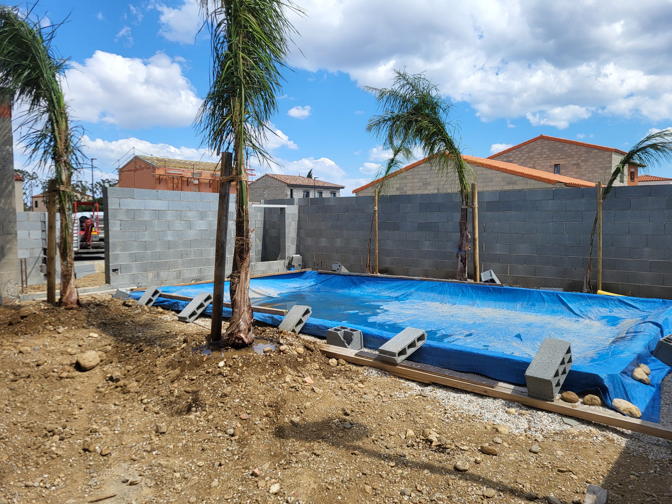 Jardin avant les travaux