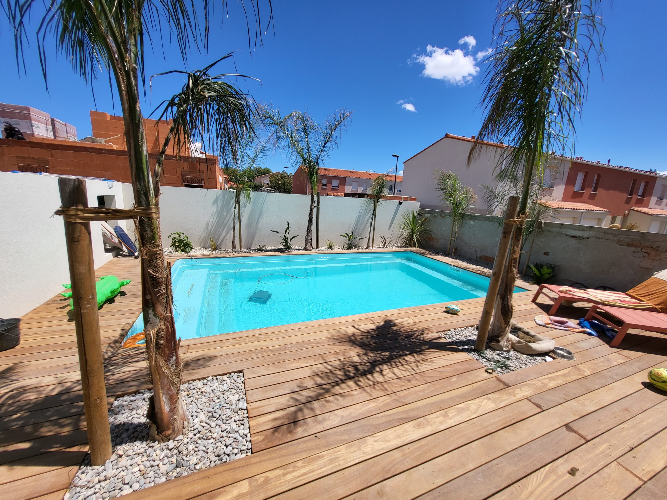 Jardin après les travaux